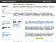 Tablet Screenshot of masteroftheology.org